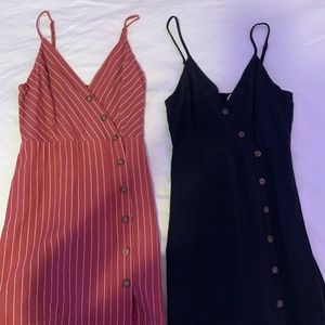 2 Pacsun mini dresses